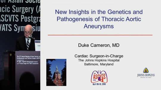 NEW INSIGHTS IN THE GENETICS AND PATHOGENESIS OF THORACIC AORTIC ANEURYSMS